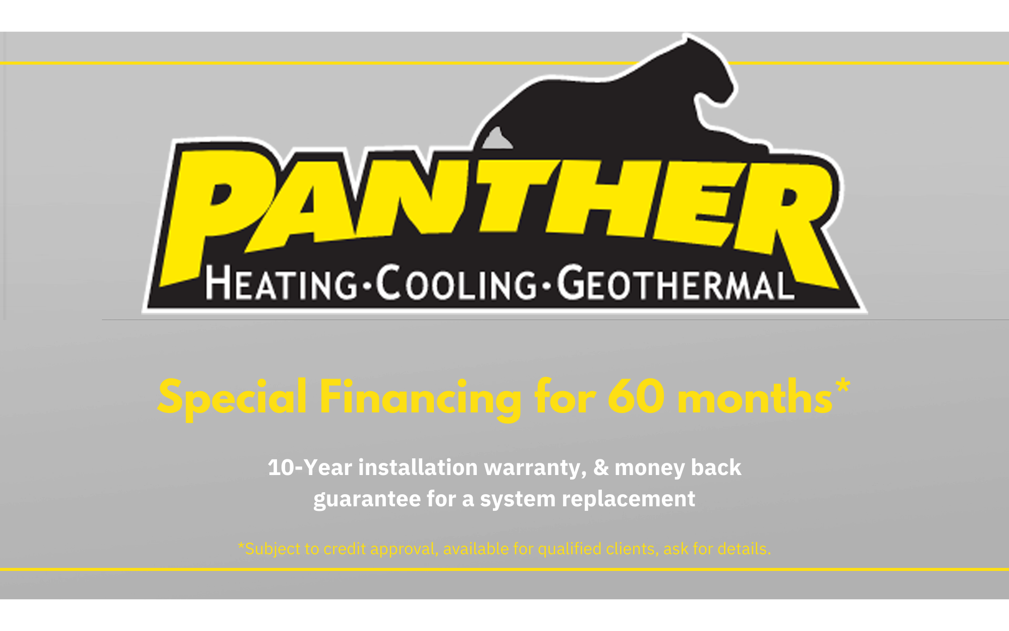 Special financing for months